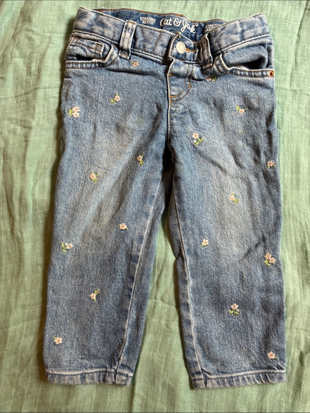 Cat & Jack Embroidered Jeans